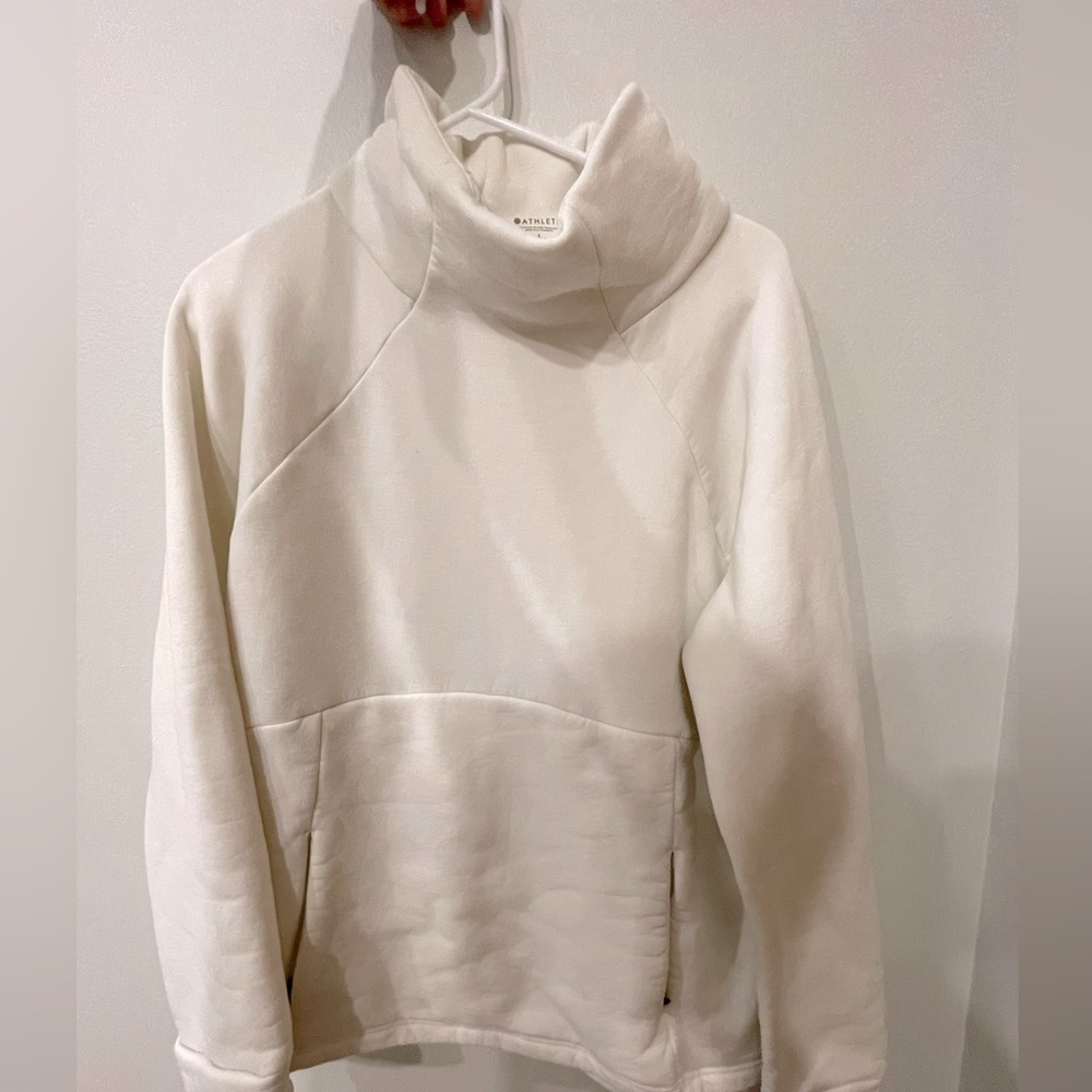 Athleta women’s Forever fleece mock neck pullover
